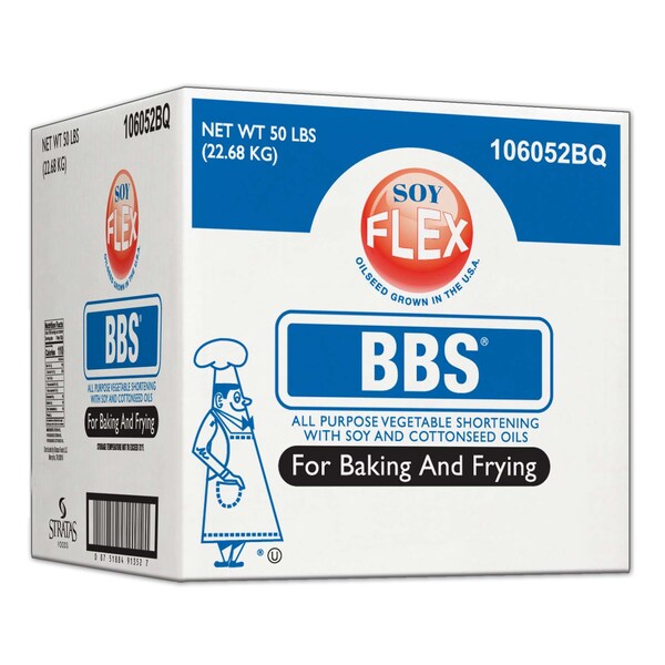Bbs BBS Soy Flex All Purpose Vegetable Shortening 50lbs 106052 BQ - main